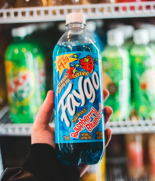 Team profile with bubble avatar and sticker label